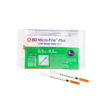 Seringue BD Micro-Fine Plus – 0,5 & 1 ml